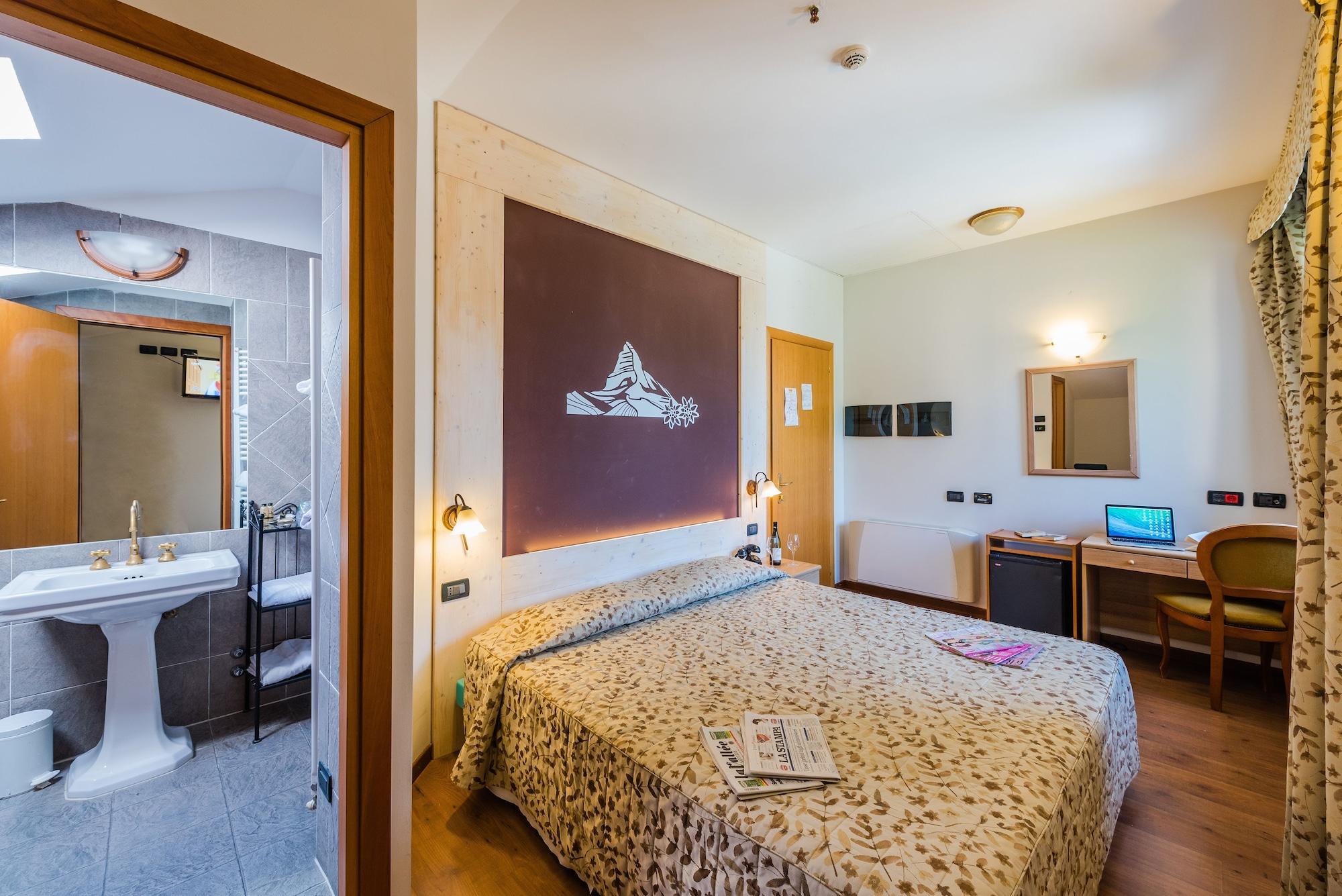 Hotel Au Soleil Saint-Vincent Exteriör bild