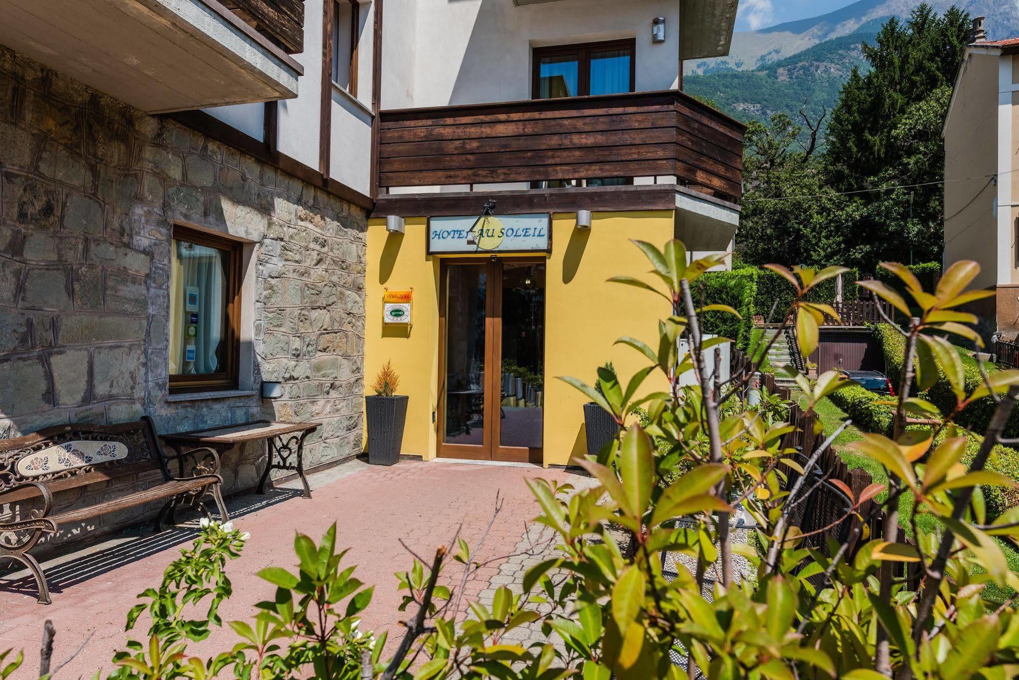 Hotel Au Soleil Saint-Vincent Exteriör bild